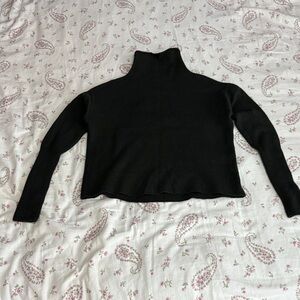 Aritzia Wilfred Cyprie Sweater women SIZE  S BLACK